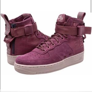 nike sf af1 mid pink